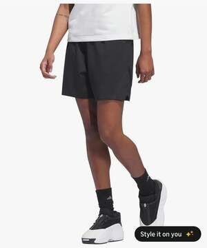 Adidas Women's Select Basketball Shorts-SIZE 2XS